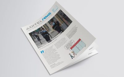 Artifeel dans la newsletter Aditel News : la sécurité bancaire en mouvement